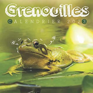 Calendar Frogs Grenouilles 2023