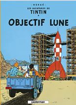 l'ambum Objectif Lune d'Hergé - Tintin